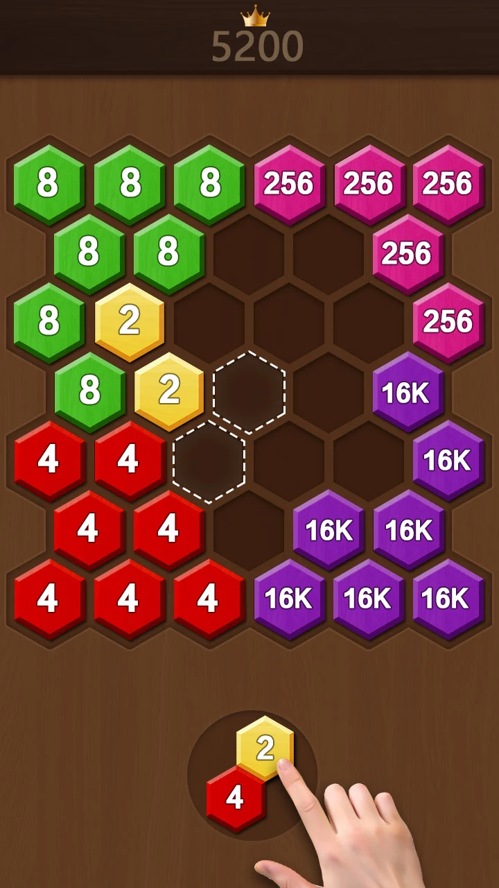 Hexa puzzle - Number game screenshot