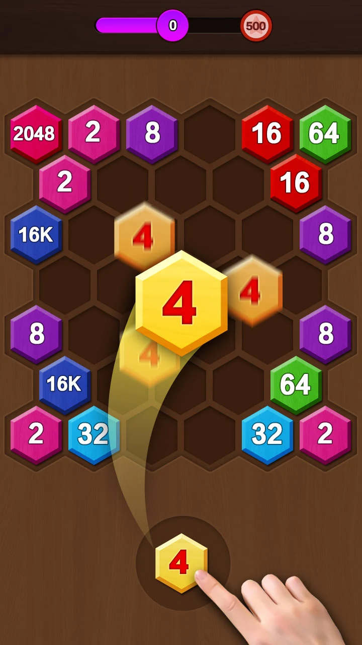 Hexa puzzle - Number game screenshot